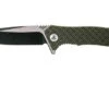 WE Knife 711B Blitz Pocket Knife, Green-black G10