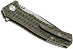 WE Knife 711B Blitz Pocket Knife, Green-black G10 -We Knife WK711B 04 we knife wk711b 04