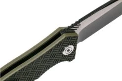 WE Knife 711B Blitz Pocket Knife, Green-black G10 -We Knife WK711B 06 we knife wk711b 06