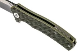 WE Knife 711B Blitz Pocket Knife, Green-black G10 -We Knife WK711B 07 we knife wk711b 07