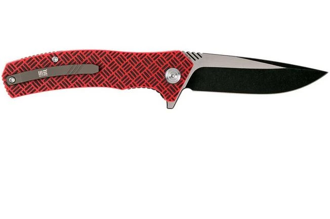 WE Knife 711C Blitz Pocket Knife, Red-black G10 4 WE Knife 711C Blitz Pocket Knife, Red-black G10 - Image 2