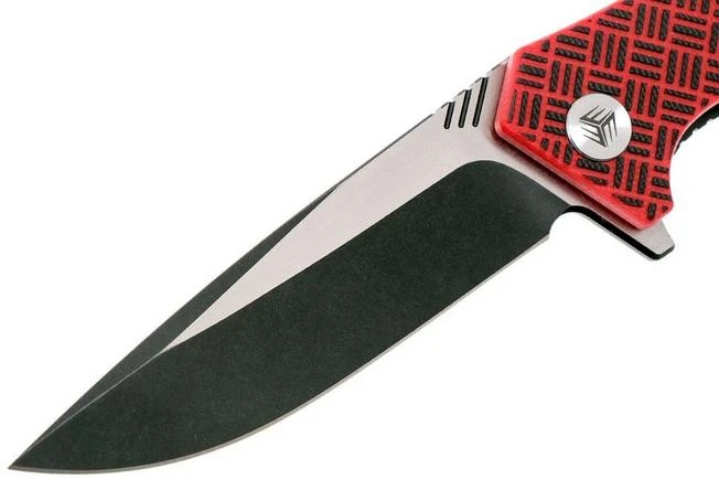 WE Knife 711C Blitz Pocket Knife, Red-black G10 5 WE Knife 711C Blitz Pocket Knife, Red-black G10 - Image 3