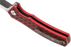 WE Knife 711C Blitz Pocket Knife, Red-black G10 -We Knife WK711C 05 we knife wk711c 05
