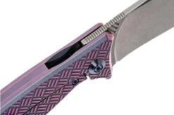 WE Knife Balaenoptera WK712B Pocket Knife, Purple Handle, Stonewashed Blade 16 WE Knife Balaenoptera WK712B Pocket Knife, Purple Handle, Stonewashed Blade -We Knife WK712B 06 we knife wk712b 06