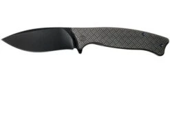 WE Knife Balaenoptera WK712C Pocket Knife, Grey Handle, Black Blade