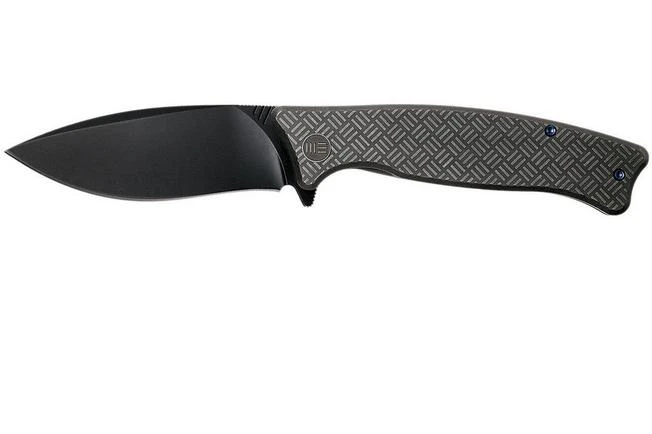 WE Knife Balaenoptera WK712C Pocket Knife, Grey Handle, Black Blade 3 WE Knife Balaenoptera WK712C Pocket Knife, Grey Handle, Black Blade