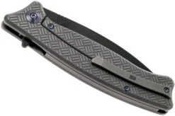 WE Knife Balaenoptera WK712C Pocket Knife, Grey Handle, Black Blade 14 WE Knife Balaenoptera WK712C Pocket Knife, Grey Handle, Black Blade -We Knife WK712C 04 we knife wk712c 04