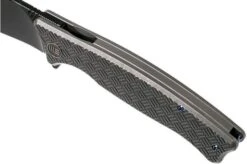 WE Knife Balaenoptera WK712C Pocket Knife, Grey Handle, Black Blade 17 WE Knife Balaenoptera WK712C Pocket Knife, Grey Handle, Black Blade -We Knife WK712C 07 we knife wk712c 07