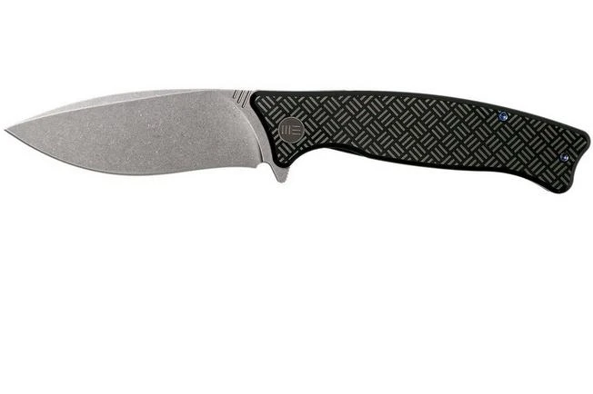 WE Knife Balaenoptera WK712F Pocket Knife, Black Handle, Stonewashed Blade 3 WE Knife Balaenoptera WK712F Pocket Knife, Black Handle, Stonewashed Blade