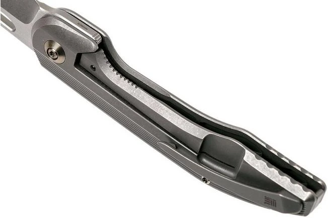 WE Knife Slipstream WK714A Pocket Knife, Grey, Stonewashed Blade 7 WE Knife Slipstream WK714A Pocket Knife, Grey, Stonewashed Blade - Image 5