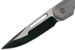 WE Knife Slipstream WK714B Pocket Knife, Grey, Black Blade -We Knife WK714B 03 we knife wk714b 03