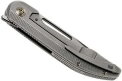 WE Knife Slipstream WK714B Pocket Knife, Grey, Black Blade -We Knife WK714B 04 we knife wk714b 04