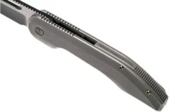 WE Knife Slipstream WK714B Pocket Knife, Grey, Black Blade -We Knife WK714B 07 we knife wk714b 07