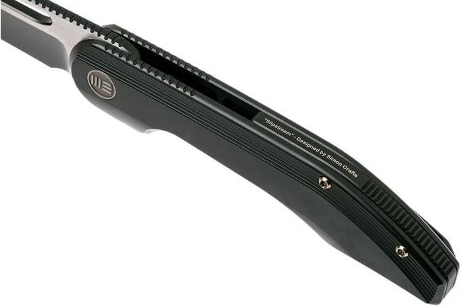 WE Knife Slipstream WK714D Pocket Knife, Black, Black Blade 9 WE Knife Slipstream WK714D Pocket Knife, Black, Black Blade - Image 7