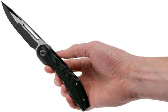 WE Knife Slipstream WK714D Pocket Knife, Black, Black Blade 10 WE Knife Slipstream WK714D Pocket Knife, Black, Black Blade - Image 8