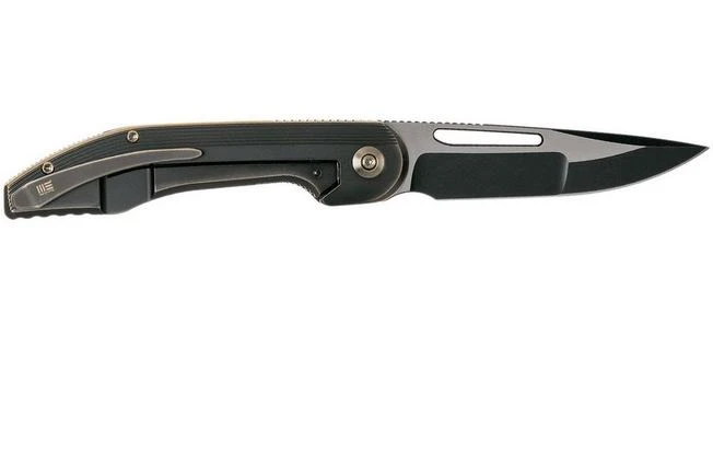 WE Knife Slipstream WK714F Pocket Knife, Bronze, Black Blade 4 WE Knife Slipstream WK714F Pocket Knife, Bronze, Black Blade - Image 2