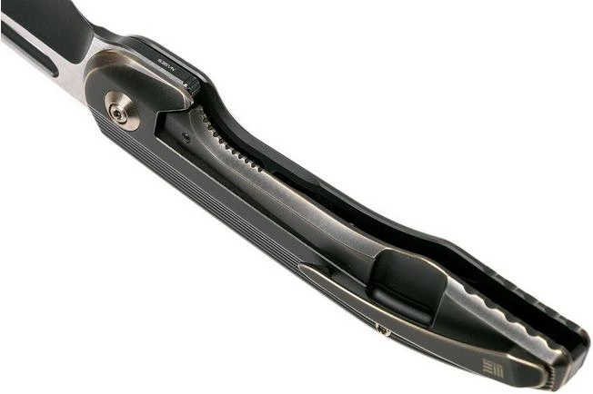WE Knife Slipstream WK714F Pocket Knife, Bronze, Black Blade 7 WE Knife Slipstream WK714F Pocket Knife, Bronze, Black Blade - Image 5