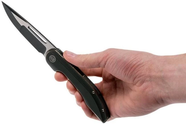 WE Knife Slipstream WK714F Pocket Knife, Bronze, Black Blade 10 WE Knife Slipstream WK714F Pocket Knife, Bronze, Black Blade - Image 8