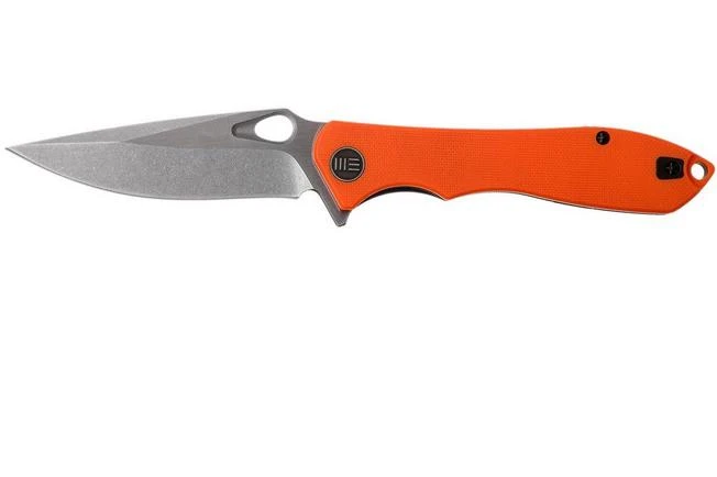 WE Knife 715B Ignition, Orange G10, Stonewashed Blade, Pocket Knife 3 WE Knife 715B Ignition, Orange G10, Stonewashed Blade, Pocket Knife
