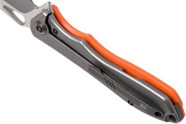 WE Knife 715B Ignition, Orange G10, Stonewashed Blade, Pocket Knife 7 WE Knife 715B Ignition, Orange G10, Stonewashed Blade, Pocket Knife - Image 5