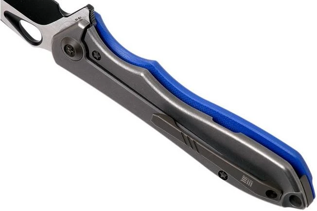 WE Knife 715C Ignition, Blue G10, Two Tone Blade, Pocket Knife 7 WE Knife 715C Ignition, Blue G10, Two Tone Blade, Pocket Knife - Image 5