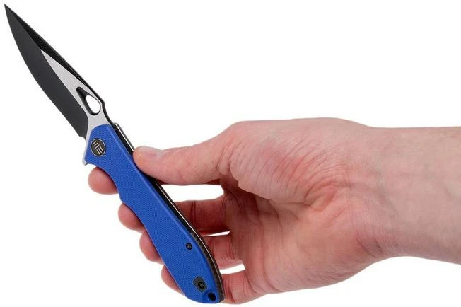 WE Knife 715C Ignition, Blue G10, Two Tone Blade, Pocket Knife 10 WE Knife 715C Ignition, Blue G10, Two Tone Blade, Pocket Knife - Image 8