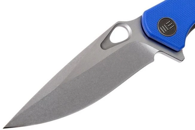 WE Knife 715D Ignition, Blue G10, Stonewashed Blade, Pocket Knife 5 WE Knife 715D Ignition, Blue G10, Stonewashed Blade, Pocket Knife - Image 3