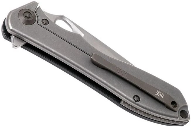 WE Knife 715F Ignition, Black G10, Stonewashed Blade, Pocket Knife 6 WE Knife 715F Ignition, Black G10, Stonewashed Blade, Pocket Knife - Image 4