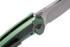 WE Knife 717F Valiant Green Ti, Carbon Fibre, Stonewashed, Pocket Knife 16 WE Knife 717F Valiant Green Ti, Carbon Fibre, Stonewashed, Pocket Knife -We Knife WK717F 06 we knife wk717f 06