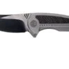 WE Knife 717G Valiant Grey Ti, Carbon Fibre, Two Tone Blade, Pocket Knife