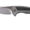 WE Knife 717H Valiant Grey Ti, Carbon Fibre, Stonewashed Blade, Pocket Knife -We Knife WK717H 01 we knife wk717h 01 1