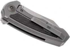 WE Knife 717H Valiant Grey Ti, Carbon Fibre, Stonewashed Blade, Pocket Knife -We Knife WK717H 04 we knife wk717h 04 1