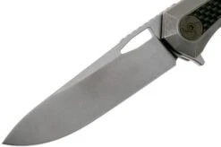 WE Knife Caliber 808B Pocket Knife, Grey Ti, CF Inlay, Satin Blade 13 WE Knife Caliber 808B Pocket Knife, Grey Ti, CF Inlay, Satin Blade -We Knife WK808B 03 we knife