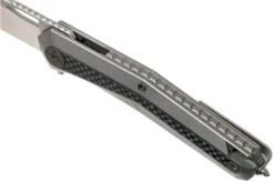 WE Knife Caliber 808B Pocket Knife, Grey Ti, CF Inlay, Satin Blade 17 WE Knife Caliber 808B Pocket Knife, Grey Ti, CF Inlay, Satin Blade -We Knife WK808B 07 we knife