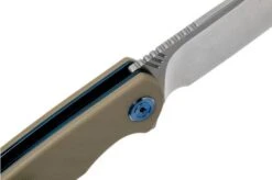 WE Knife Practic 809B Pocket Knife, Tan G10 -We Knife WK809B 06 we knife