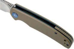 WE Knife Practic 809B Pocket Knife, Tan G10 -We Knife WK809B 07 we knife