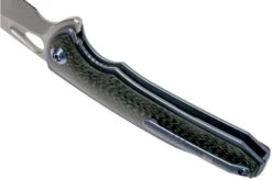 WE Knife Yucha 810A Pocket Knife, Blue Ti With Carbon Fibre Inlays -We Knife WK810A 05 we knife