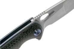 WE Knife Yucha 810A Pocket Knife, Blue Ti With Carbon Fibre Inlays -We Knife WK810A 06 we knife