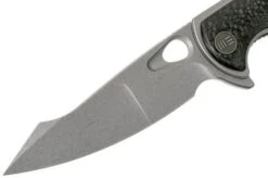 WE Knife Yucha 810E Pocket Knife, Grey Ti With Carbon Fibre Inlays 13 WE Knife Yucha 810E Pocket Knife, Grey Ti With Carbon Fibre Inlays -We Knife WK810E 03 we knife