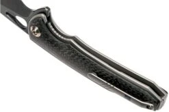 WE Knife Yucha 810F Pocket Knife, Black Blade, Grey Ti With Carbon Fibre Inlays 15 WE Knife Yucha 810F Pocket Knife, Black Blade, Grey Ti With Carbon Fibre Inlays -We Knife WK810F 05 we knife