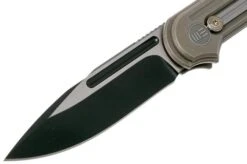 WE Knife Double Helix 815A Pocket Knife, Bronze Handle, Black Blade -We Knife WK815A 03 we knife