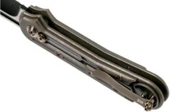 WE Knife Double Helix 815A Pocket Knife, Bronze Handle, Black Blade -We Knife WK815A 05 we knife