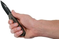 WE Knife Double Helix 815A Pocket Knife, Bronze Handle, Black Blade -We Knife WK815A 08 we knife