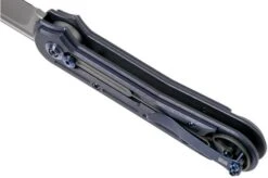 WE Knife Double Helix 815D Pocket Knife, Blue Handle, Stonewashed Blade 15 WE Knife Double Helix 815D Pocket Knife, Blue Handle, Stonewashed Blade -We Knife WK815D 05 we knife