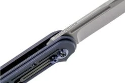 WE Knife Double Helix 815D Pocket Knife, Blue Handle, Stonewashed Blade 16 WE Knife Double Helix 815D Pocket Knife, Blue Handle, Stonewashed Blade -We Knife WK815D 06 we knife