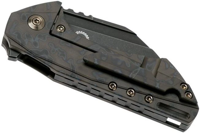 WE Knife Roxi 820C Marble Blue Pocket Knife, Todd Knife & Tool Design 6 WE Knife Roxi 820C Marble Blue Pocket Knife, Todd Knife & Tool Design - Image 4