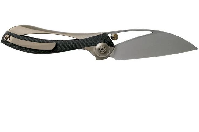 WE Knife Pleroma 821B Champagne Pocket Knife, Elijah Isham Design 4 WE Knife Pleroma 821B Champagne Pocket Knife, Elijah Isham Design - Image 2
