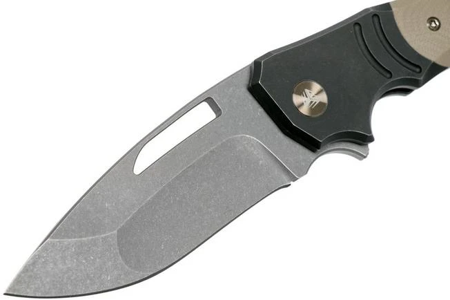 WE Knife JIXX 904B Pocket Knife, Tan G10, Mikkel Willumsen Design 5 WE Knife JIXX 904B Pocket Knife, Tan G10, Mikkel Willumsen Design - Image 3