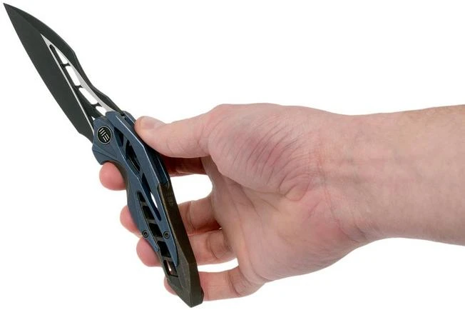 WE Knife Arrakis 906B Pocket Knife, Blue Bronze, Elijah Isham Design 10 WE Knife Arrakis 906B Pocket Knife, Blue Bronze, Elijah Isham Design - Image 8