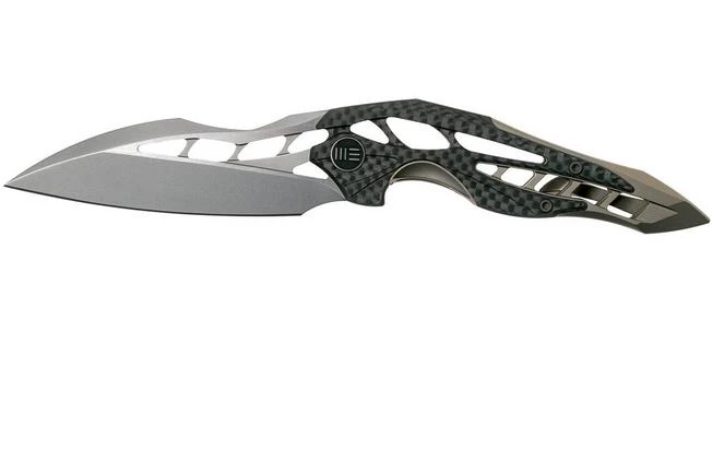 WE Knife Arrakis 906CF-A Pocket Knife, Satin, Champagne, Elijah Isham Design 3 WE Knife Arrakis 906CF-A Pocket Knife, Satin, Champagne, Elijah Isham Design